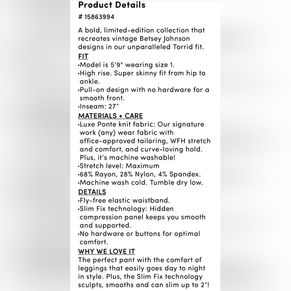 Torrid Betsy Johnson Bomber (3) & Pixie (3R) Luxe Ponte Pant Suit Yellow Plaid - Picture 13 of 15